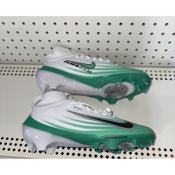 Nike Air Zoom Vapor Pro 1 Mens Football Cleats Size 8 White Green Black main image 5